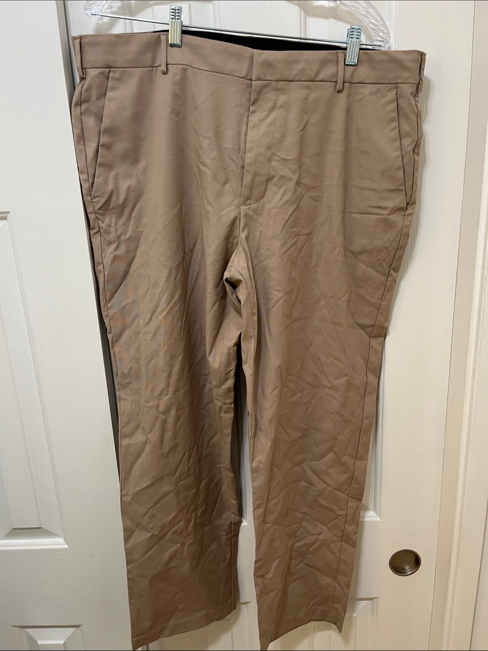 Van Heusen Khaki Straight-Leg Chinos